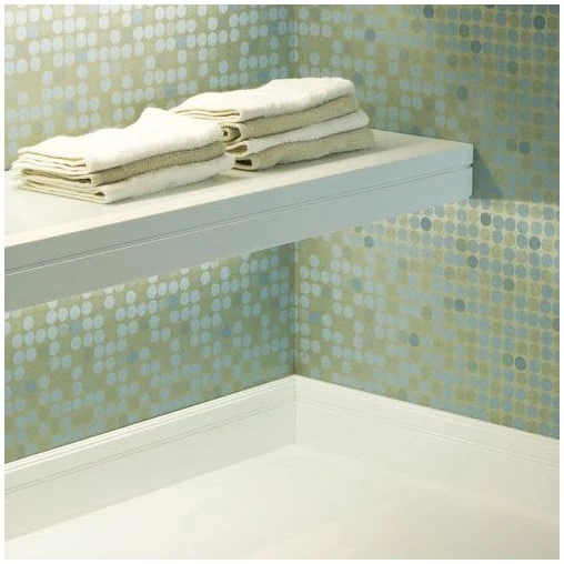 Plinta decorativa din polimer rigid S11 - 10.8x1.1x200 cm