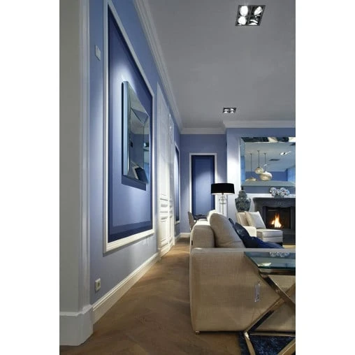 Plinta decorativa din polimer rigid S15 - 13.8x1.7x200 cm