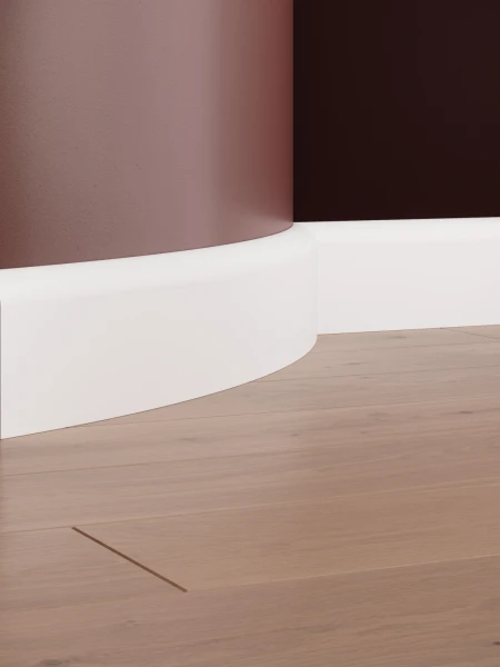 Plinta decorativa din poliuretan flexibil S7F - 10x2x200 cm