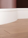 Plinta flexibila din poliuretan S25 - 16x1.6x200 cm