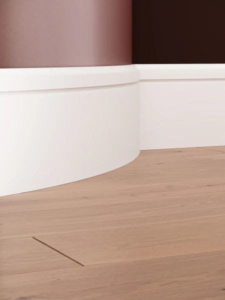 Plinta flexibila din poliuretan S25 - 16x1.6x200 cm