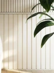 Profil de capat panou riflaj decorativ din polimer rigid Edge - 3x2.2x290 cm