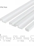 Profil stanga riflaj decorativ, Steps L, 6.3x2.1x250 cm