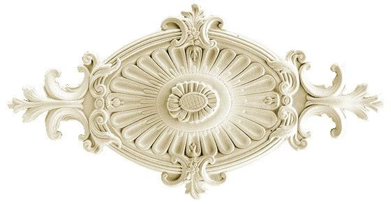 Rozeta decorativa din poliuretan R114 - 31.5x4.5x60 cm