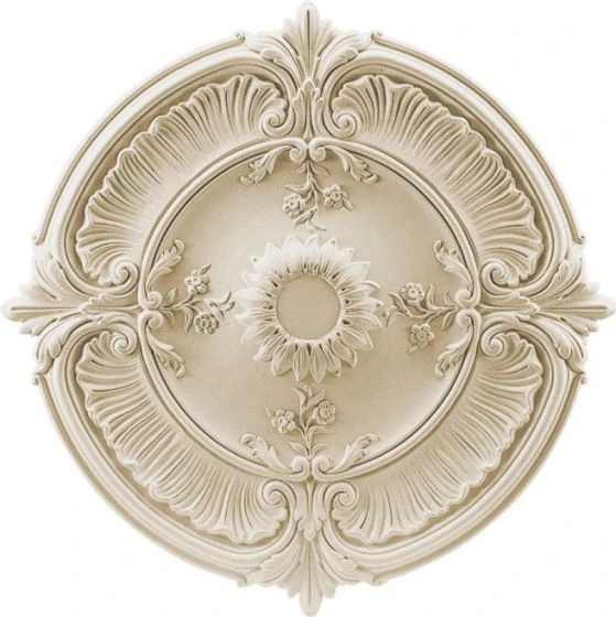 Rozeta decorativa din poliuretan R120 - diametru 77 cm