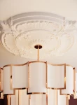 Rozeta decorativa din poliuretan R120 - diametru 77 cm