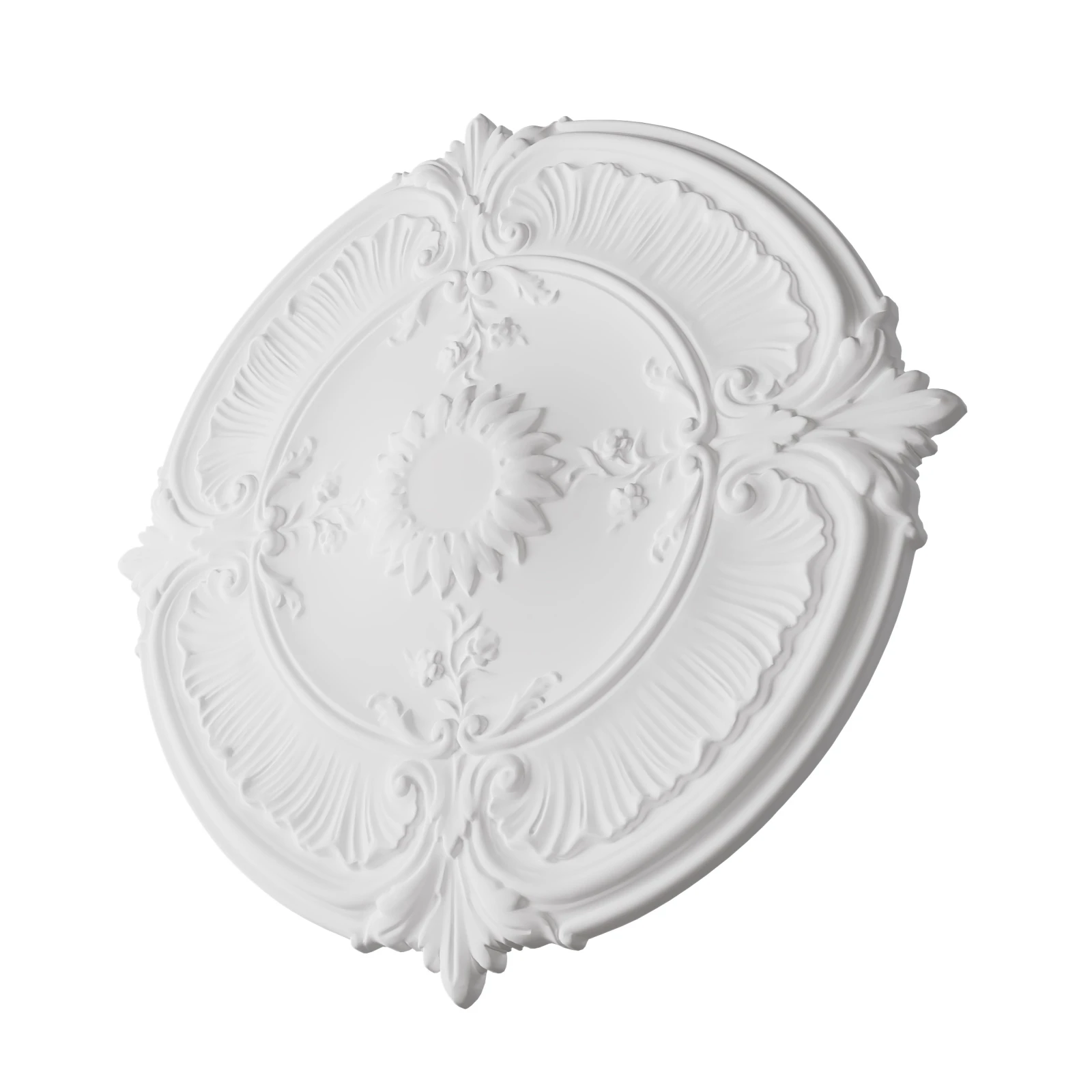 Rozeta decorativa din poliuretan R120 - diametru 77 cm