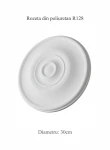 Rozeta decorativa din poliuretan R134 - diametru 40 cm