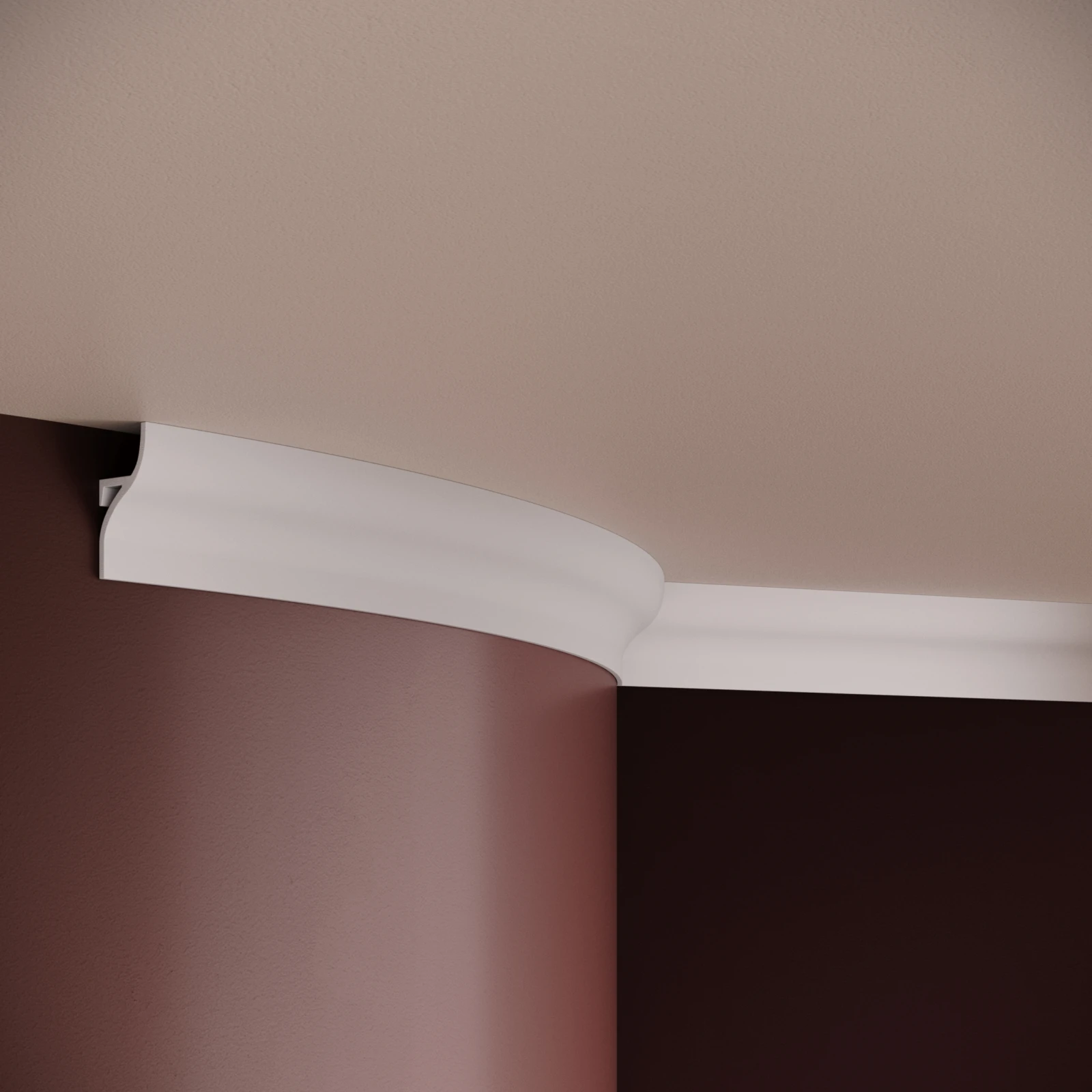 Scafa decorativa din polimer rigid ES10 - 5.2x2.4x200 cm