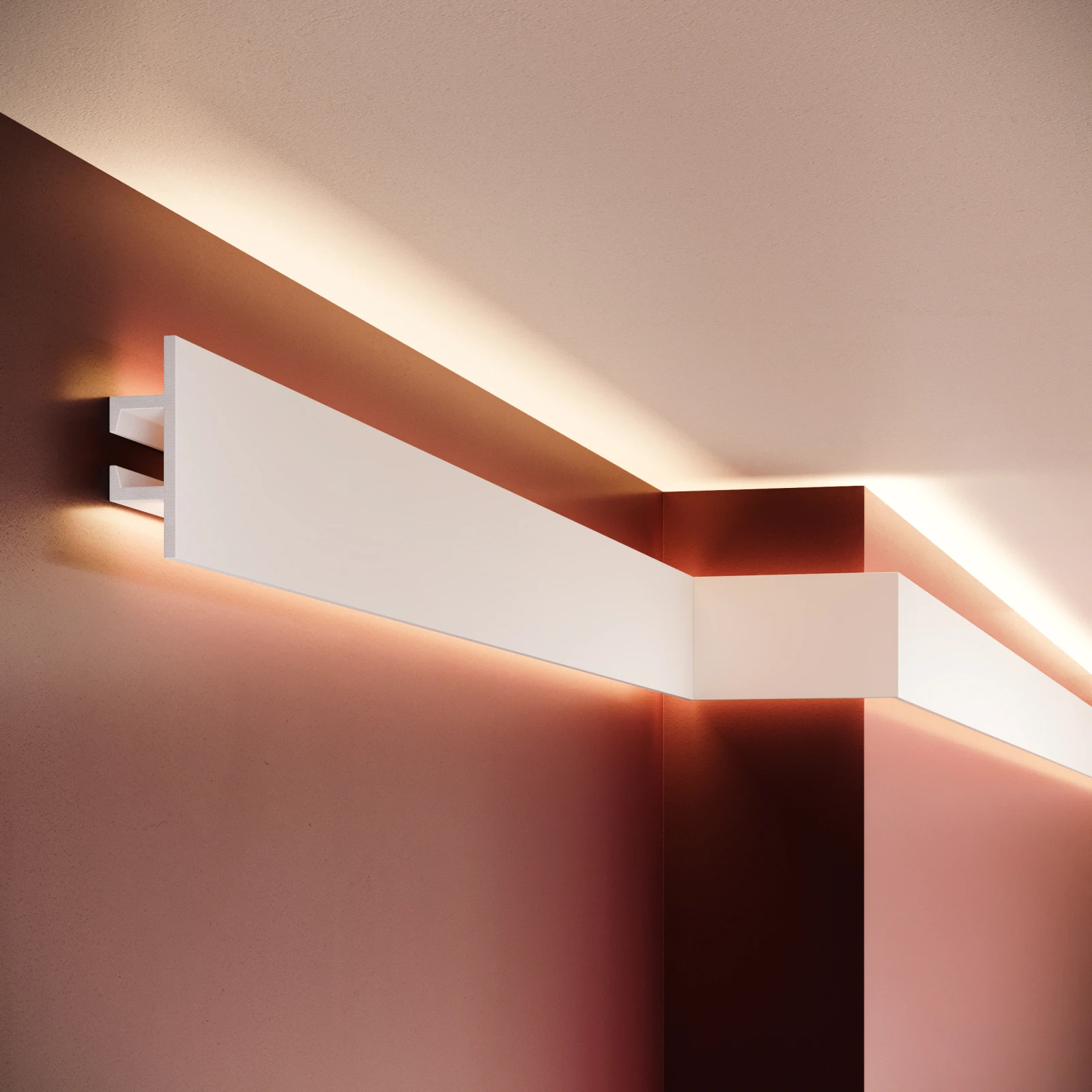 Scafa decorativa din polimer rigid ES11 - 6.8x2.2x200 cm