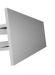 Scafa decorativa din polimer rigid ES11 - 6.8x2.2x200 cm