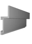 Scafa decorativa din polimer rigid ES12 - 7x2.7x200 cm