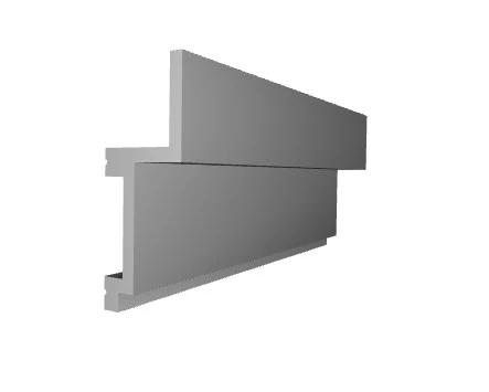 Scafa decorativa din polimer rigid ES12 - 7x2.7x200 cm