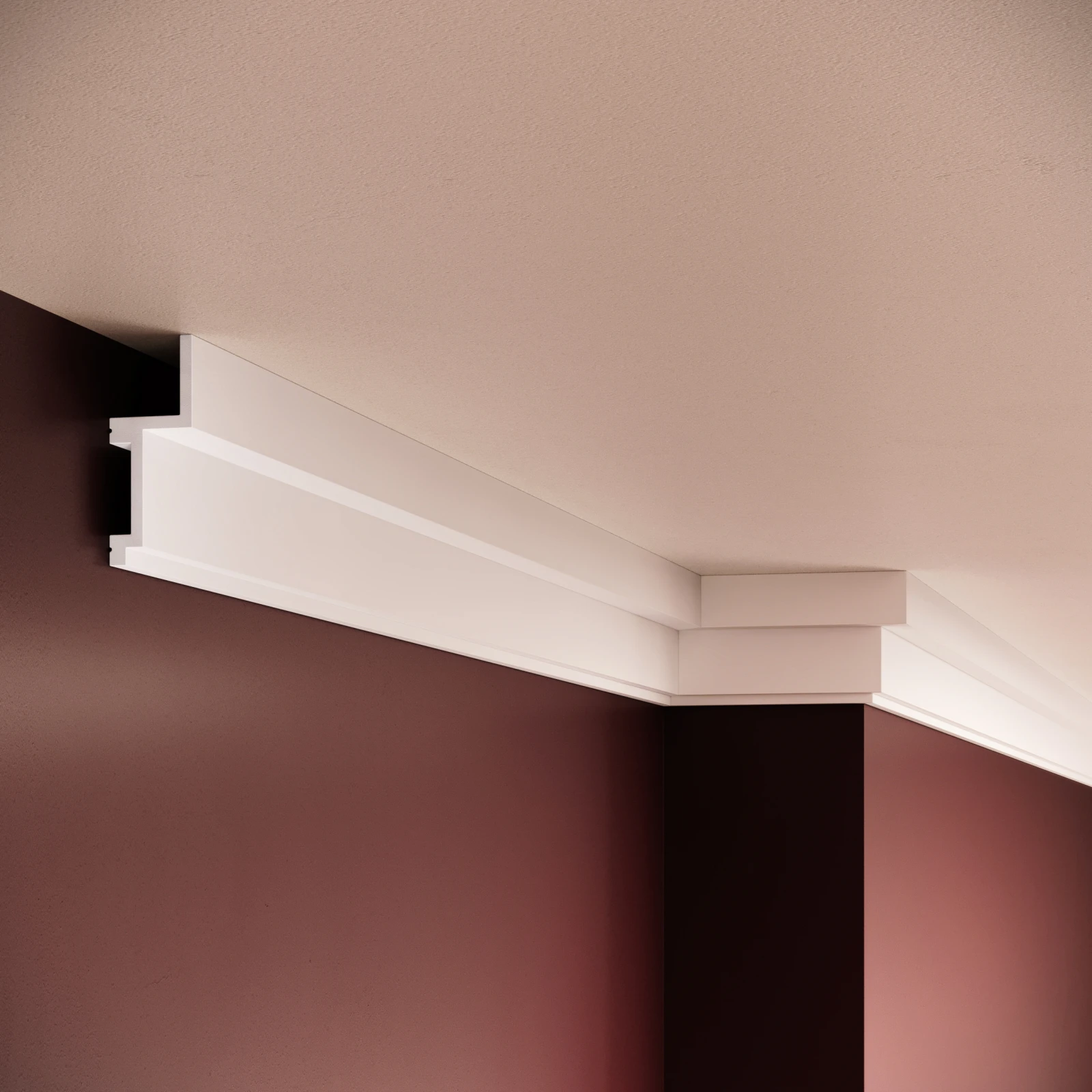 Scafa decorativa din polimer rigid ES12 - 7x2.7x200 cm