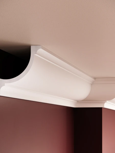 Scafa decorativa din polimer rigid ES2 - 10.2x10.2x200 cm