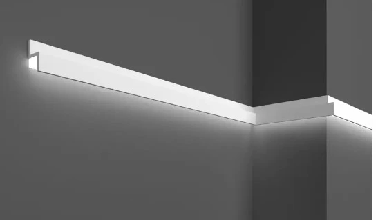 Scafa decorativa din polimer rigid ES3 - 4x2.2x200 cm