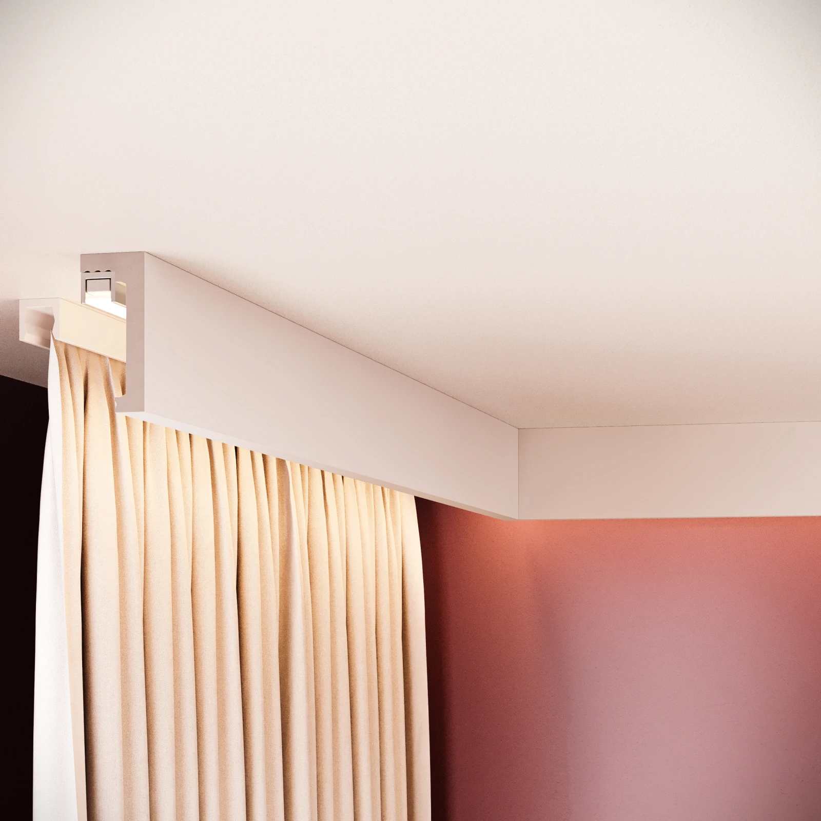 Scafa decorativa din polimer rigid ES5 - 6.5x2.8x200 cm