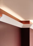 Scafa decorativa din polimer rigid ES9 - 4.5x4x200 cm