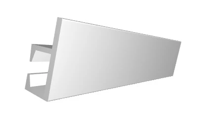Scafa decorativa din poliuretan flexibil ES6F - 4.8x2.2x200 cm
