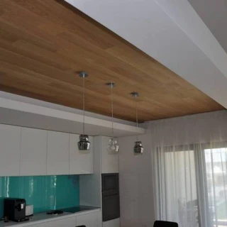Parchet dublustratificat Kahrs si lambriu Padauk