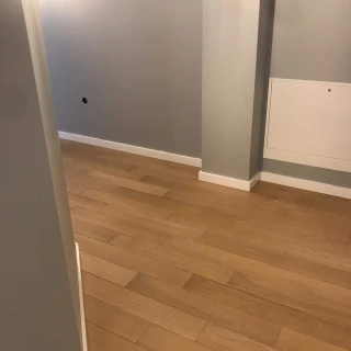 Parchet dublustratificat finisat cu Bona Natural si scara