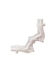 Chenar decorativ din poliuretan B17-2 - 25.8x25.8x1.7 cm cm