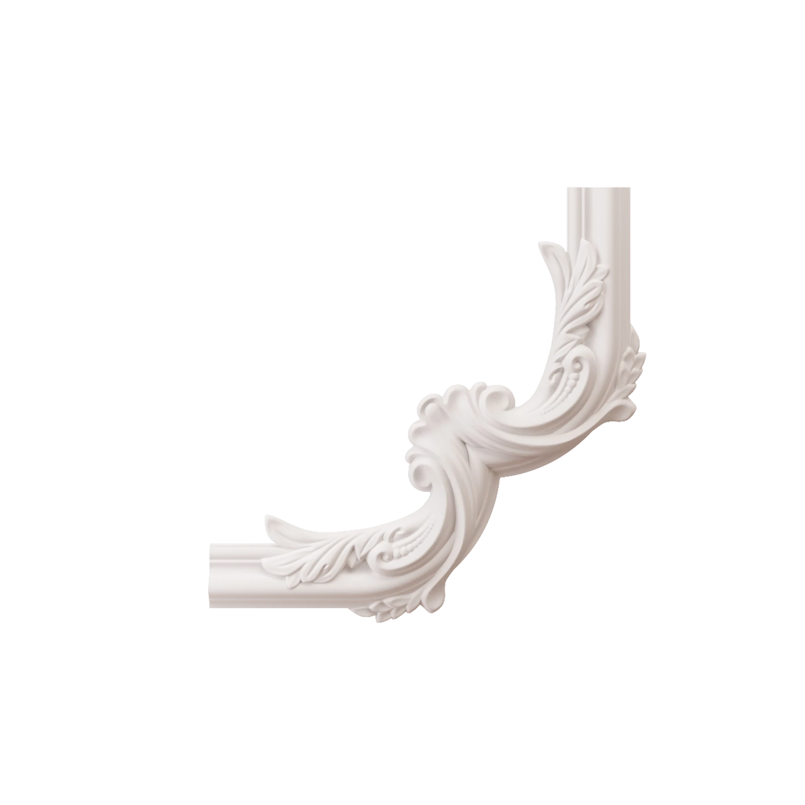 Chenar decorativ din poliuretan B17-3 - 29.6x29.6x1.7 cm