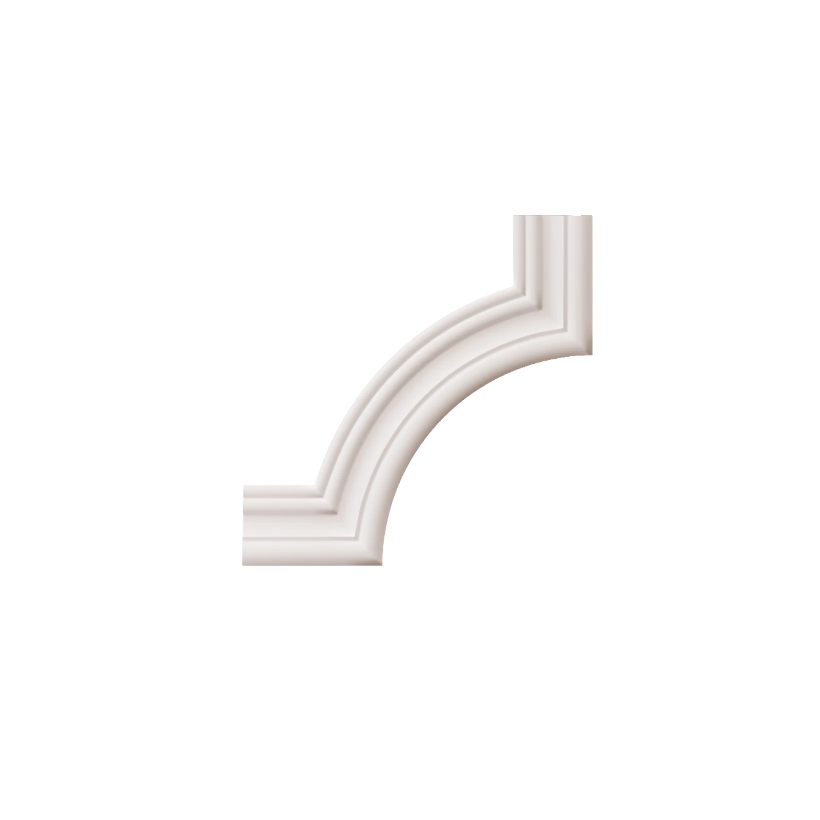 Chenar decorativ din poliuretan B19-1 - 22.5x22.5x1.5 cm