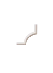 Chenar decorativ din poliuretan B21-1 - 15.1x15.1x1.2 cm