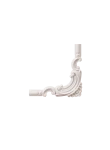 Chenar decorativ din poliuretan B21-2 - 19.5x19.5x1.2 cm