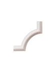Chenar decorativ din poliuretan CR810A - 20.5x1.8x20.5 cm