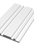 Panou decorativ 3D din polimer rigid, model Riflaj WP1 - 12.2x1.2x270 cm
