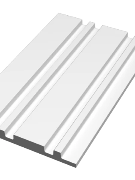 Panou decorativ 3D din polimer rigid, model Riflaj WP1 - 12.2x1.2x270 cm