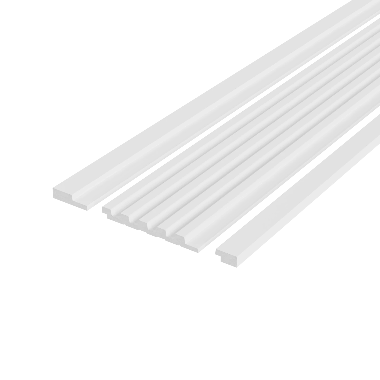 Profil stanga riflaj decorativ, Groove/Moon L, 4.2x1.2x270 cm